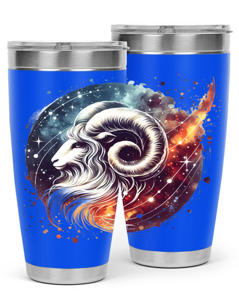 aries 124#- zodiac- Tumbler