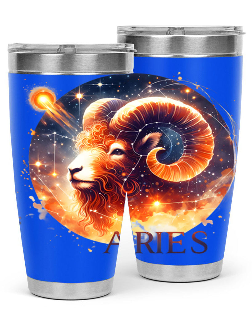 aries 130#- zodiac- Tumbler