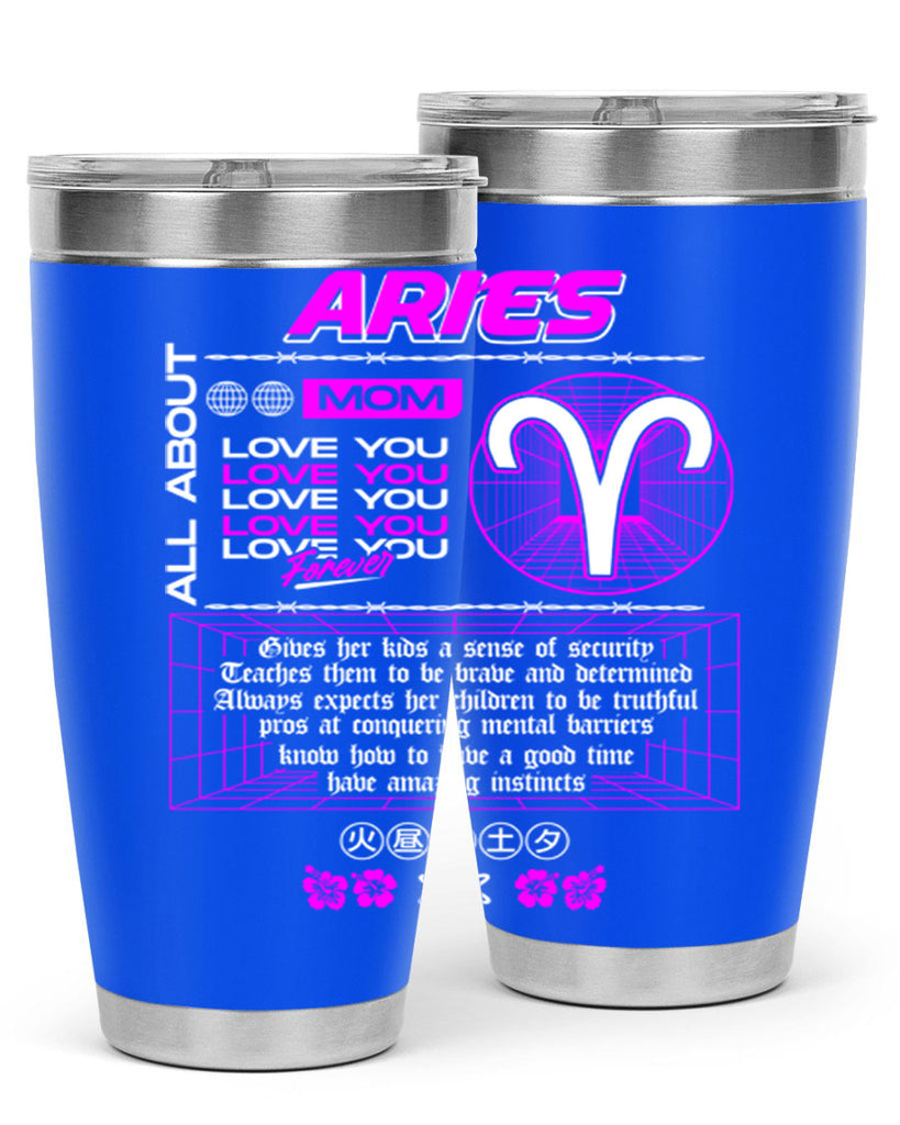 aries 138#- zodiac- Tumbler