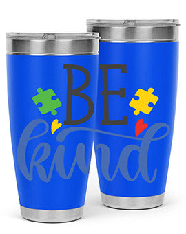 be kind Style 8#- autism- Tumbler