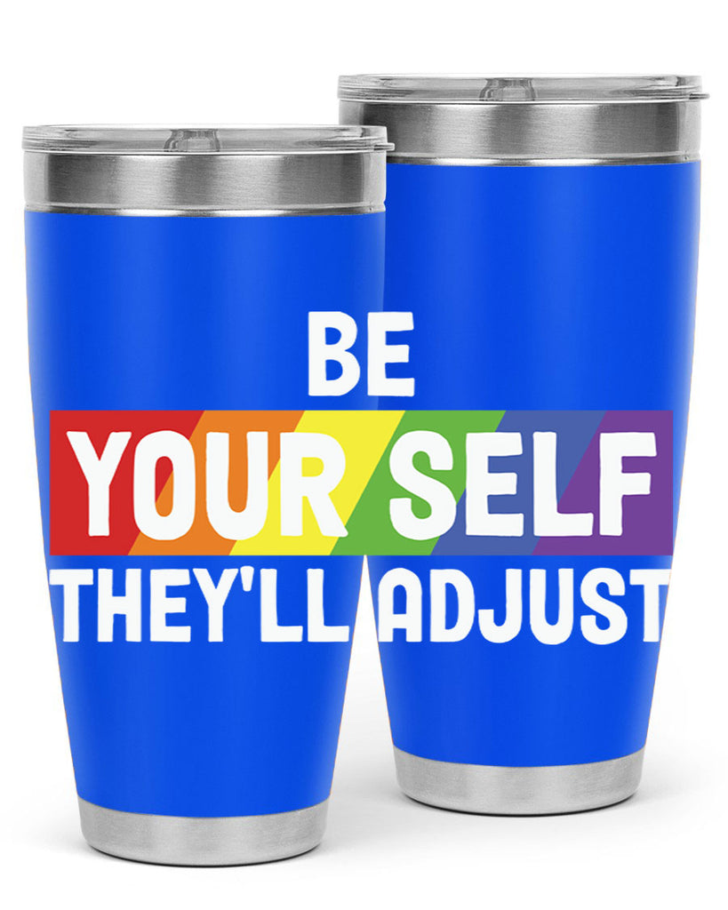 be yourself theyll adjust rainbow lgbt 160#- lgbt- Tumbler