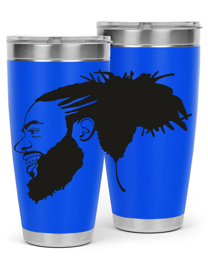 beardman 45#- black men - boys- tumbler