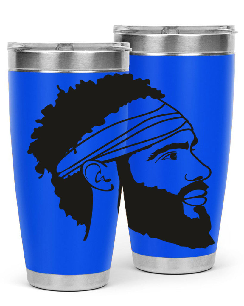 beardman 48#- black men - boys- tumbler