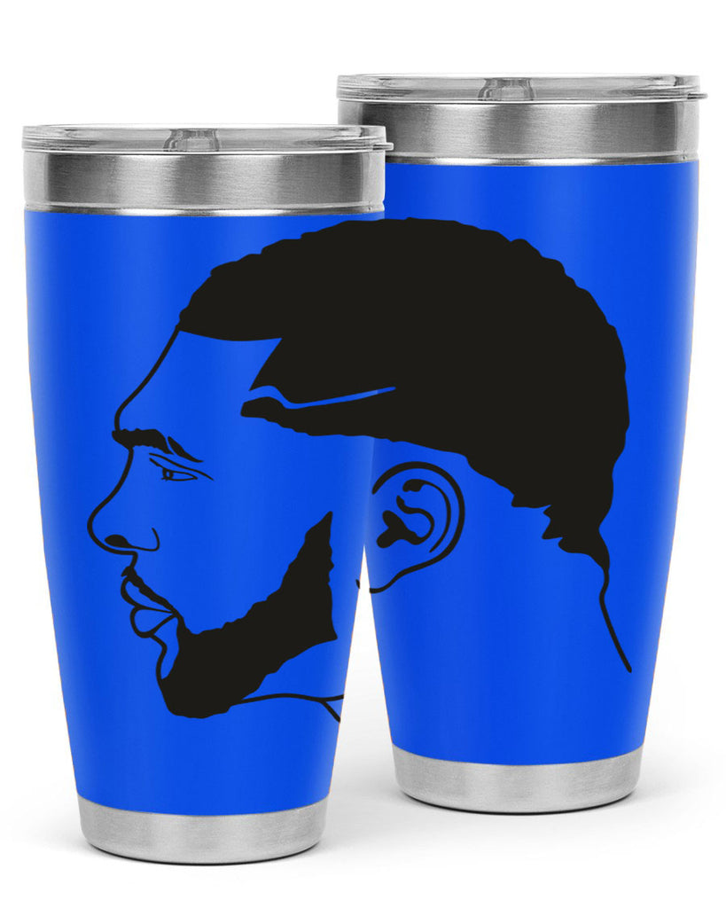 beardman 55#- black men - boys- tumbler