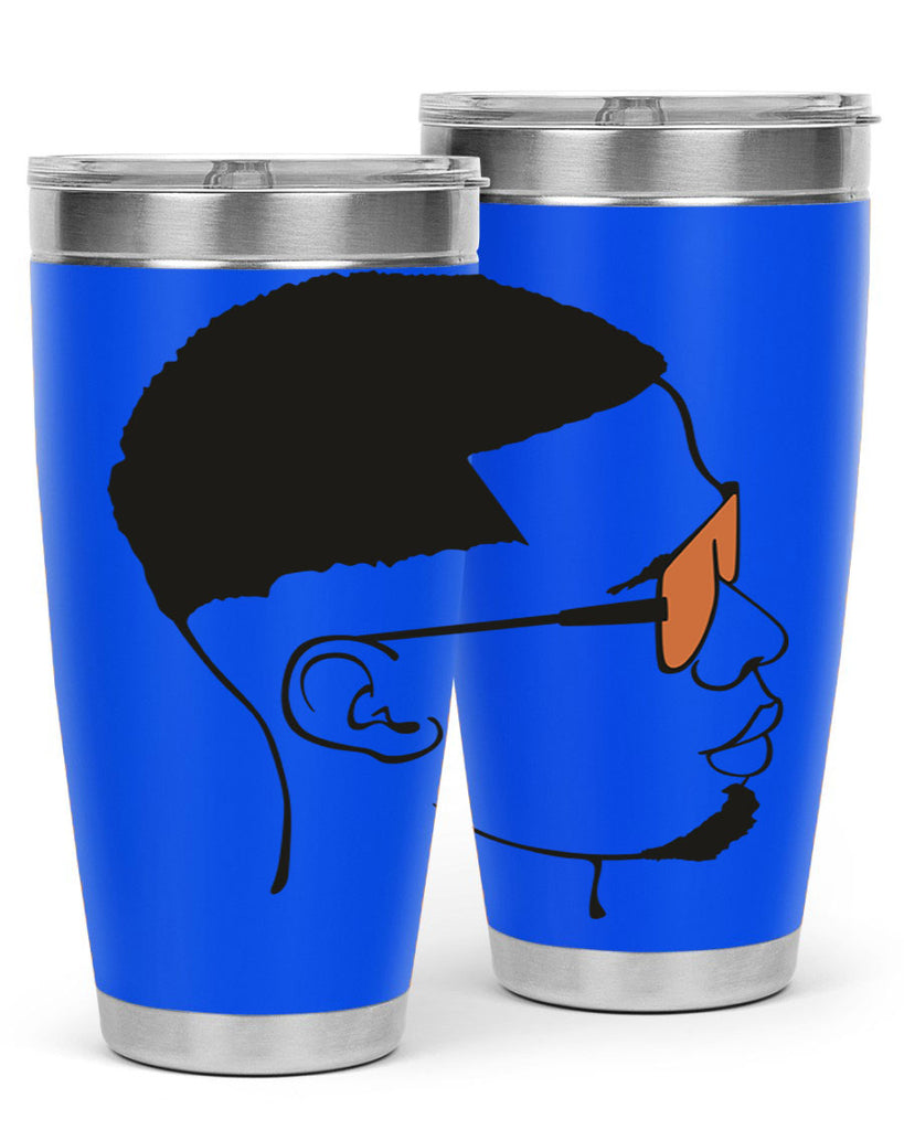 beardman 57#- black men - boys- tumbler