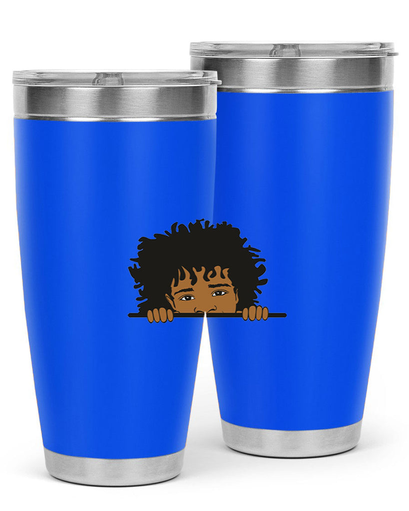 black boy 4#- black men - boys- tumbler