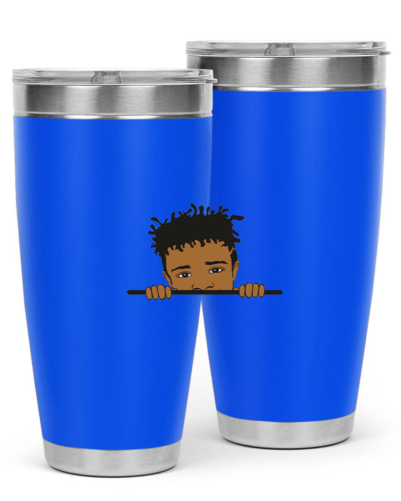 black boy 6#- black men - boys- tumbler