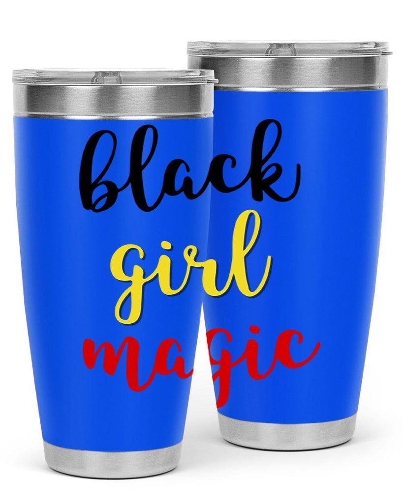 black girl magic color 246#- black words phrases- Cotton Tank