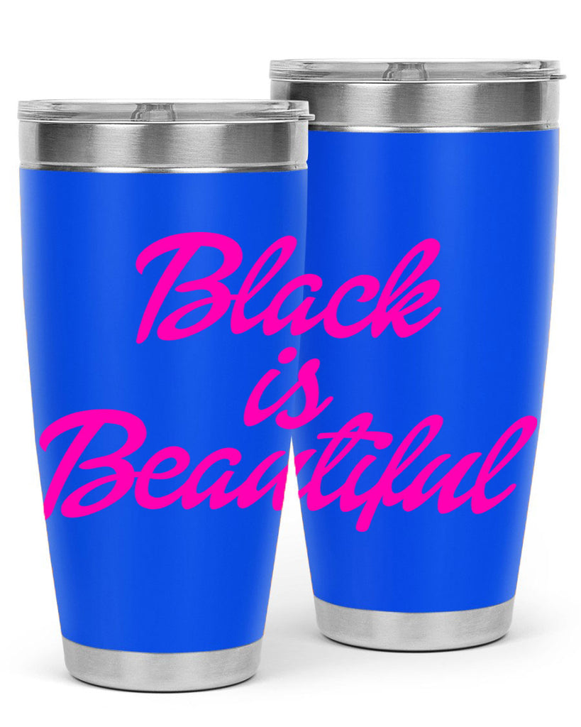 black is beautiful 200#- black words phrases- Cotton Tank