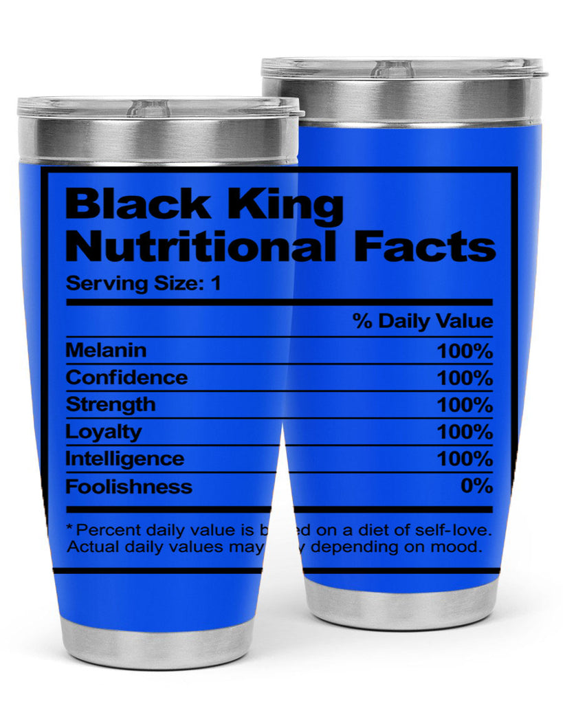 black king nutritional facts 231#- black words phrases- Cotton Tank