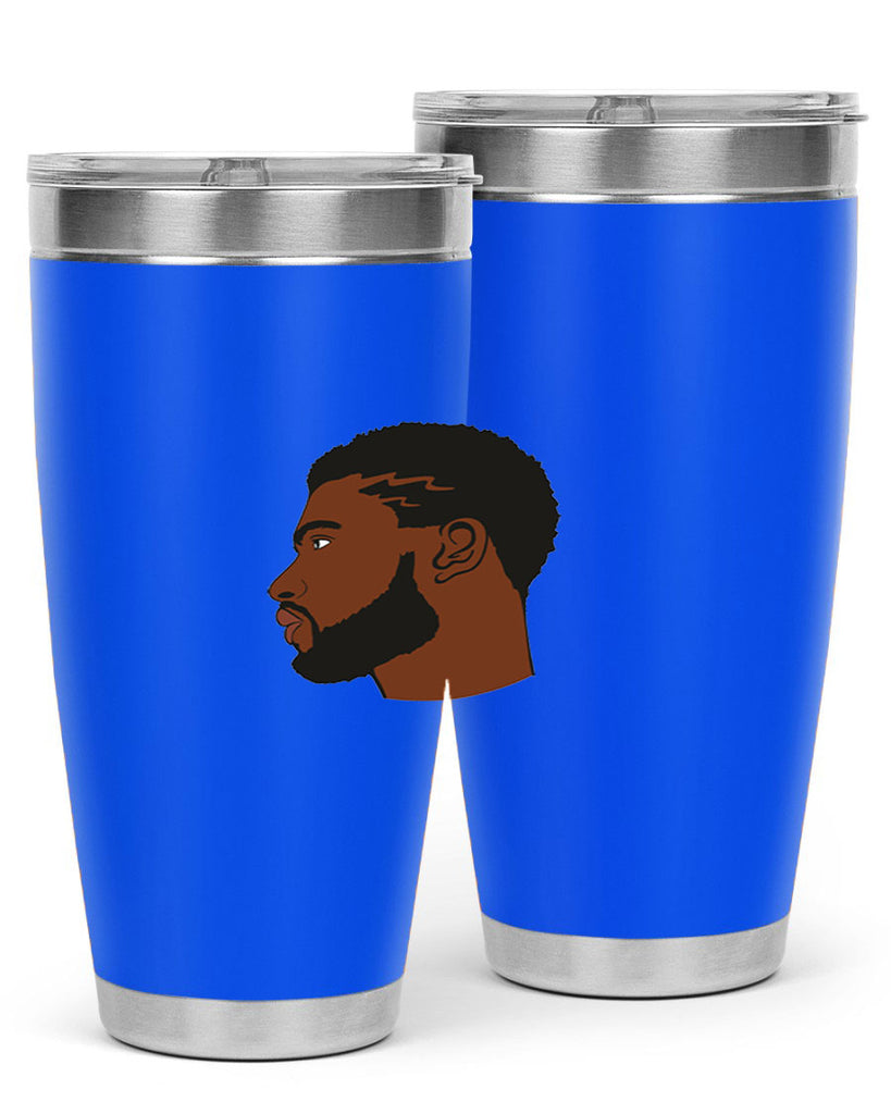 black man 40#- black men - boys- tumbler
