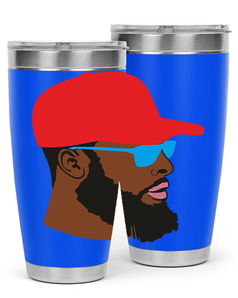 black man style 1#- black men - boys- tumbler