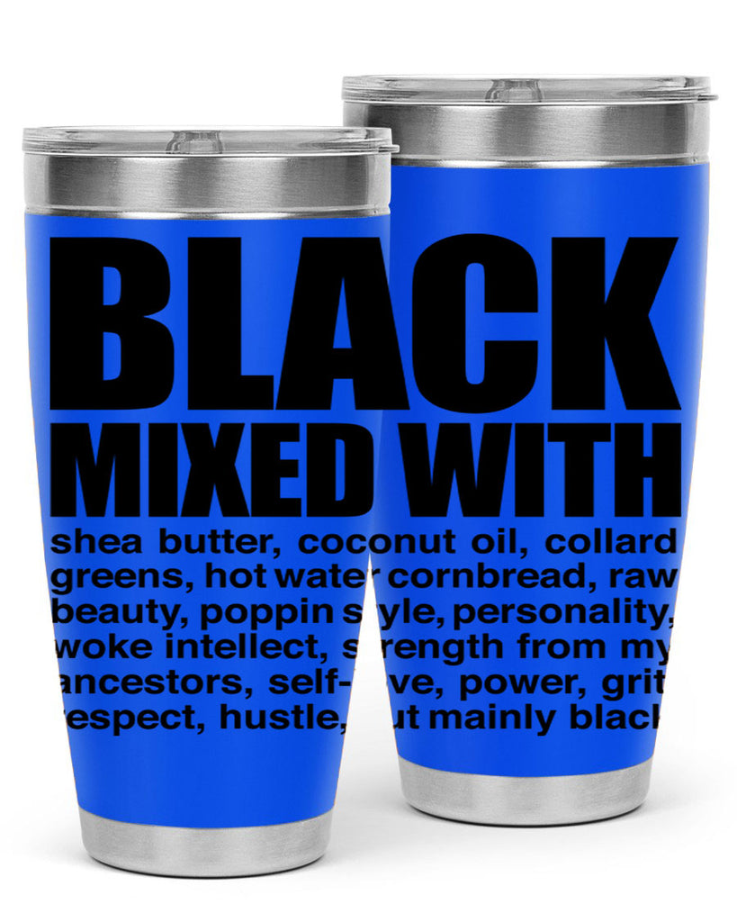 black mixed with 227#- black words phrases- Cotton Tank