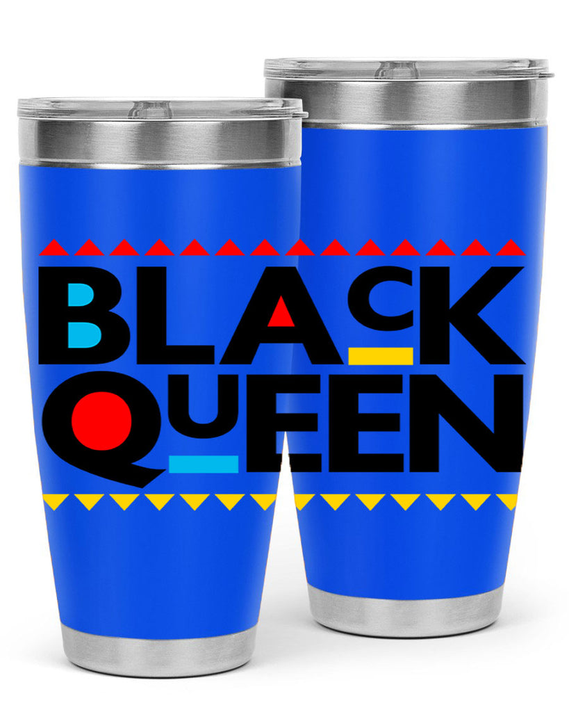 black queen 222#- black words phrases- Cotton Tank
