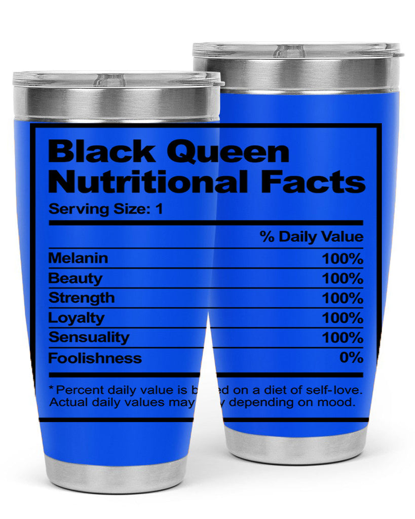 black queen nutritional facts 219#- black words phrases- Cotton Tank