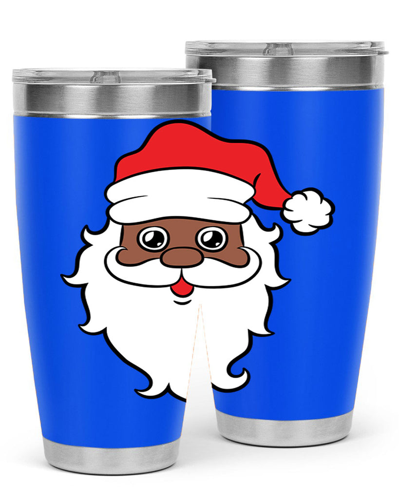 black santa 25#- black men - boys- tumbler