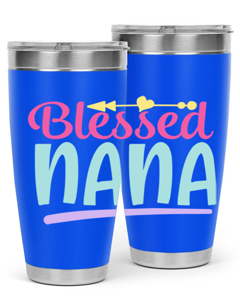 blessed nana 60#- grandma - nana- Tumbler