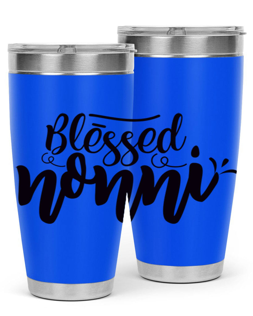 blessed nonni 57#- grandma - nana- Tumbler
