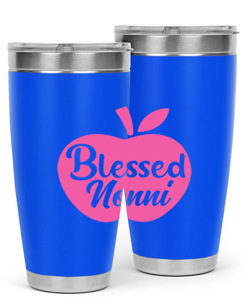 blessed nonni 58#- grandma - nana- Tumbler