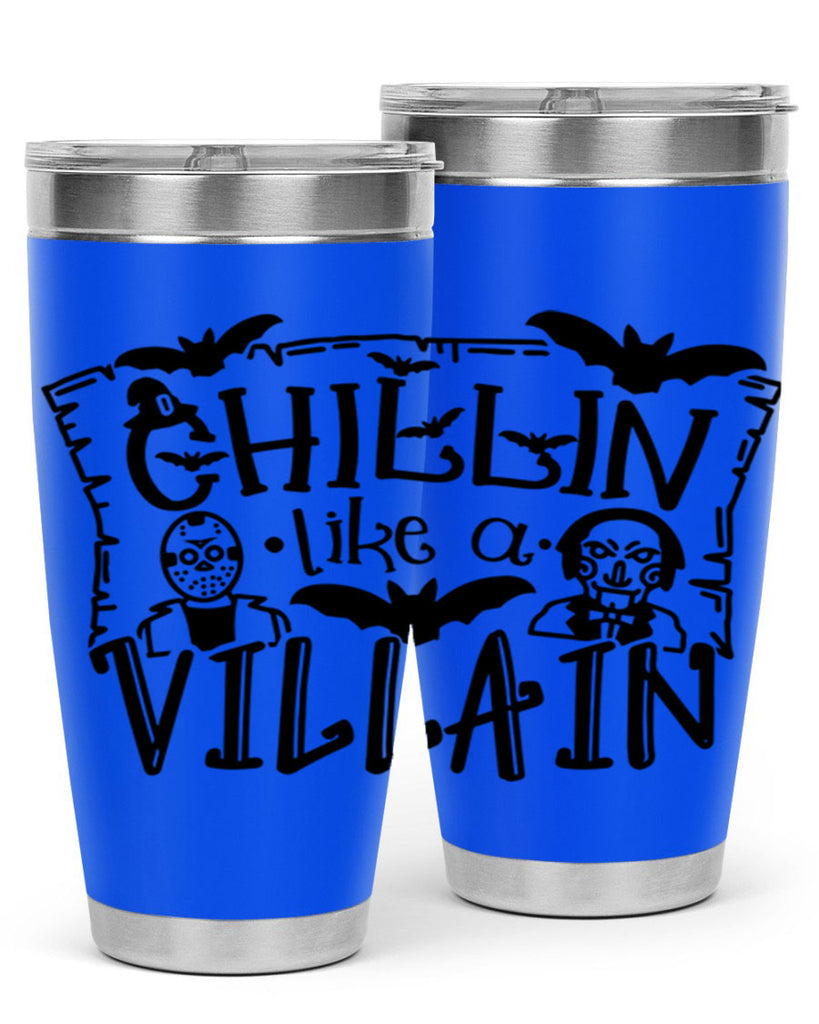 chillin like a villain 82#- halloween- Tumbler