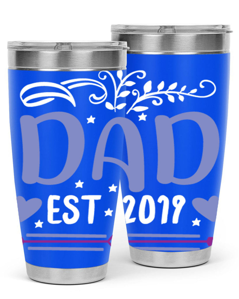 dad est 100#- fathers day- Tumbler