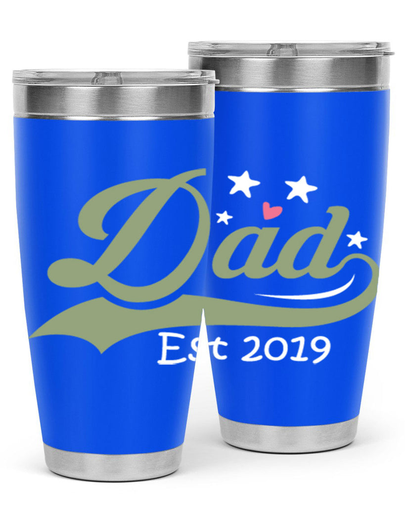 dad est 101#- fathers day- Tumbler