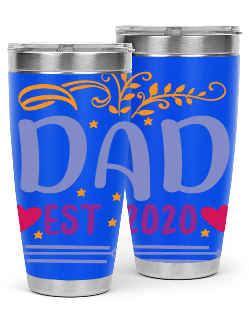 dad est 98#- fathers day- Tumbler