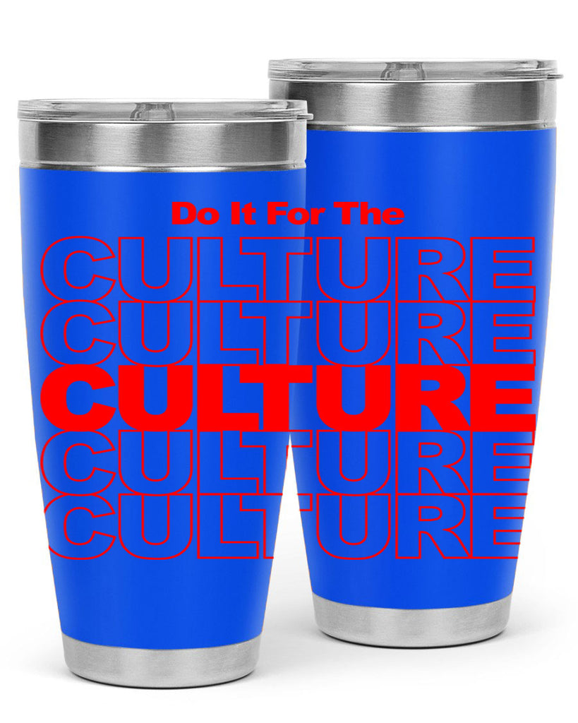 do it for the culture 170#- black words phrases- Cotton Tank