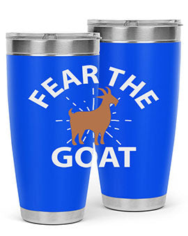 fear the goat Style 4#- goat- Tumbler