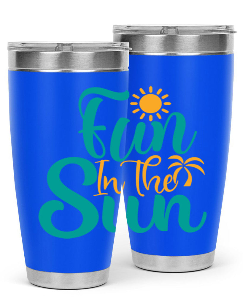 fun in the sun Style 104#- summer- Tumbler