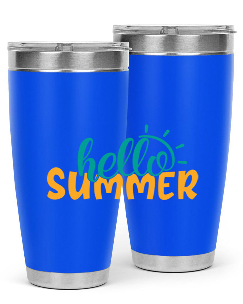 hello summer Style 97#- summer- Tumbler