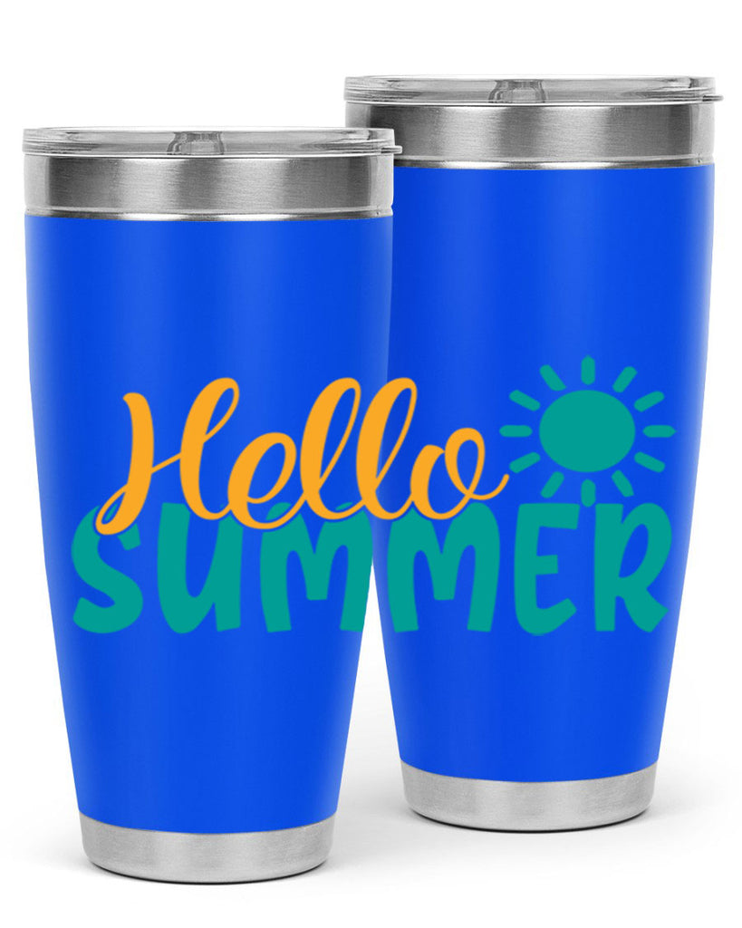 hello summer Style 98#- summer- Tumbler