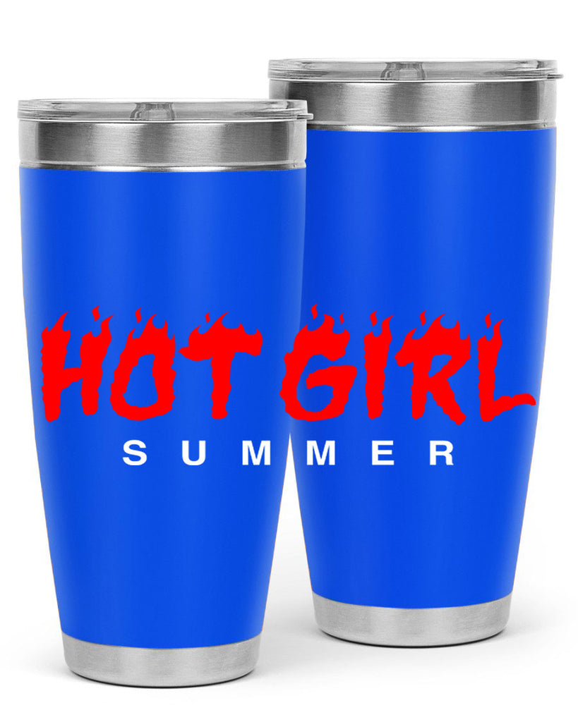 hot girl  summer fire 124#- black words phrases- Cotton Tank