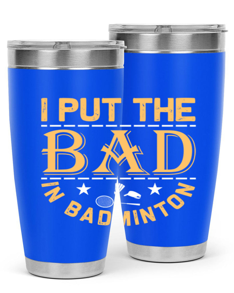 i 1056#- badminton- Tumbler
