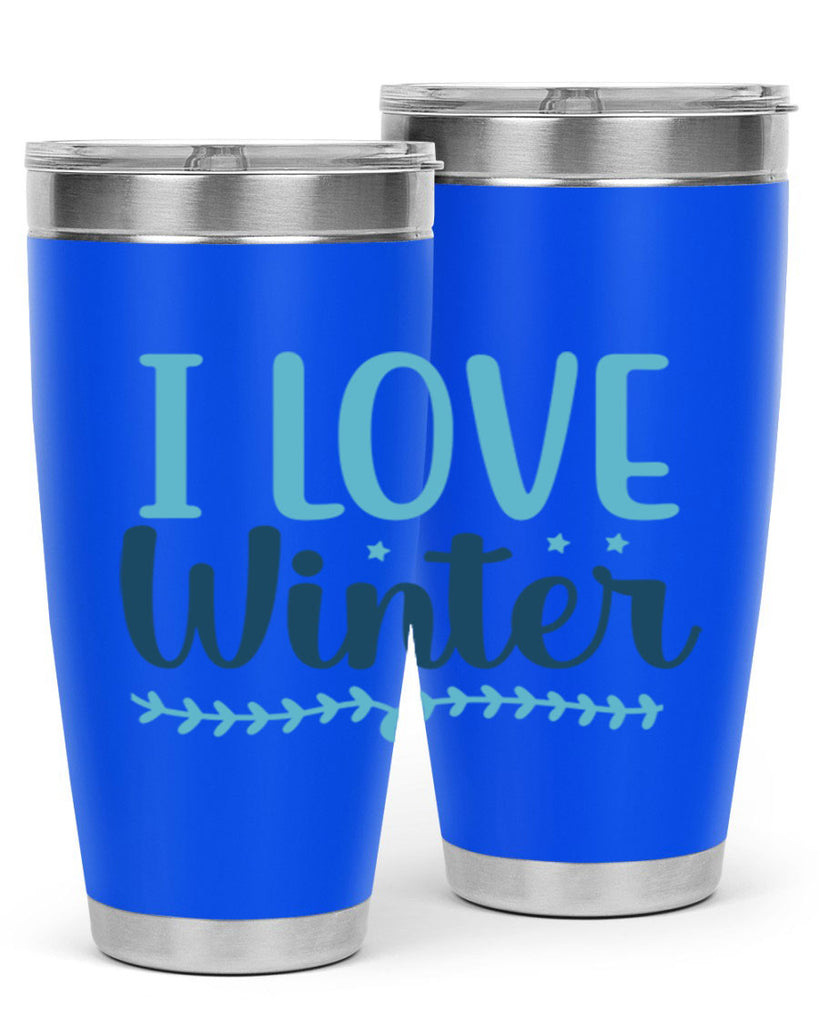 i love winter 226#- winter- Tumbler