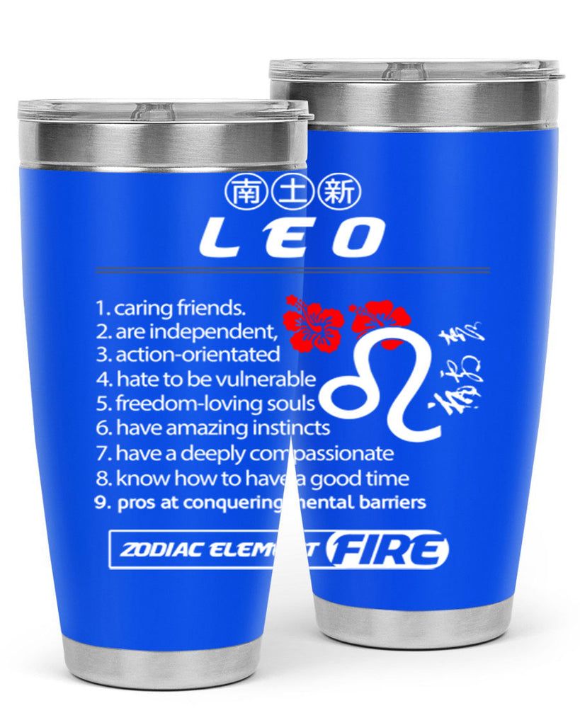 leo 307#- zodiac- Tumbler