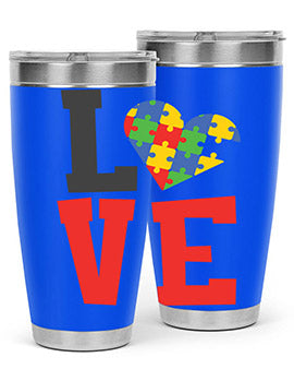 love Style 29#- autism- Tumbler