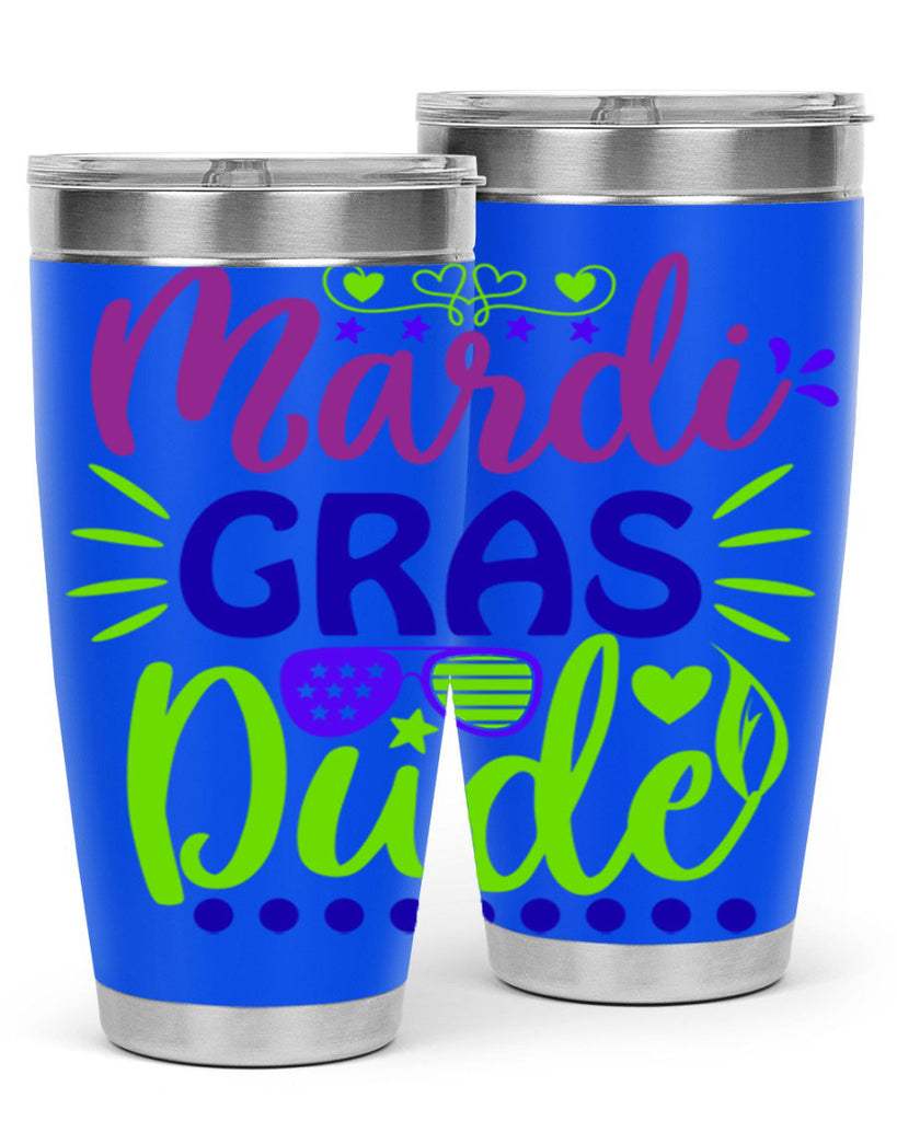 mardi gras dude 9#- mardi gras- Tumbler