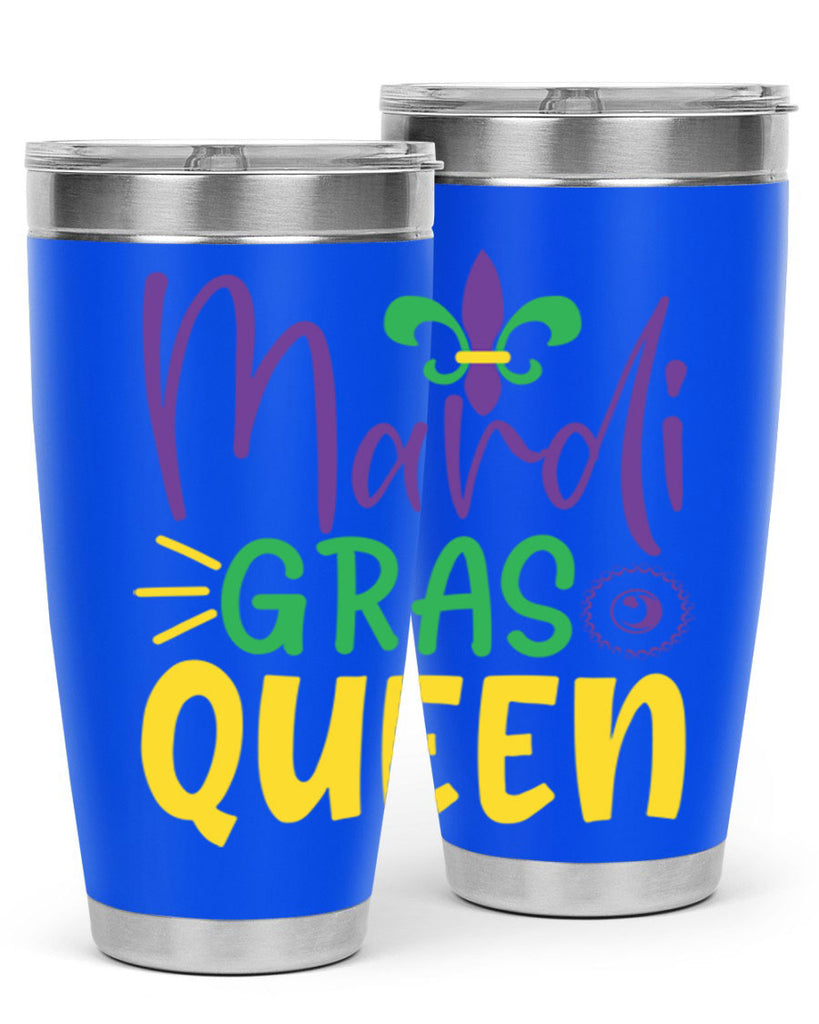 mardi gras queen 79#- mardi gras- Tumbler
