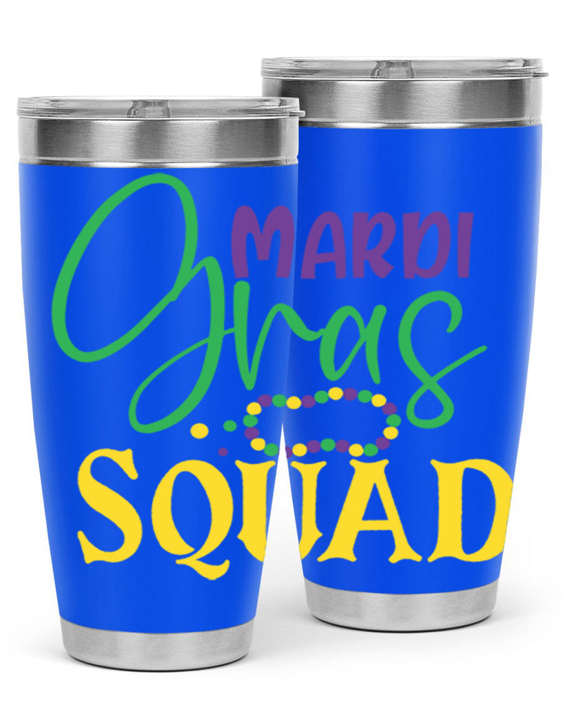 mardi gras squad 78#- mardi gras- Tumbler