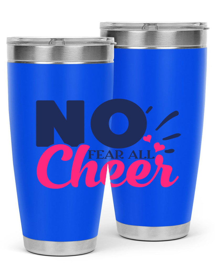 no fear all cheer 1728#- cheer- Tumbler