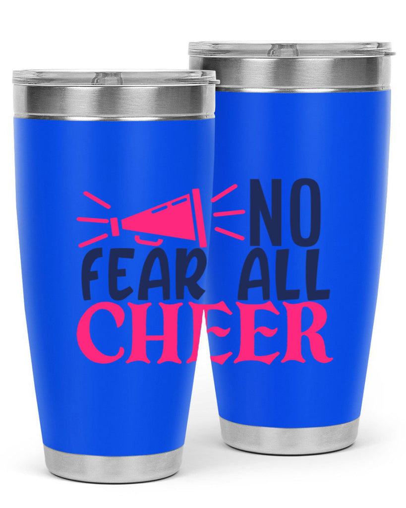 no fear all cheer 1739#- cheer- Tumbler