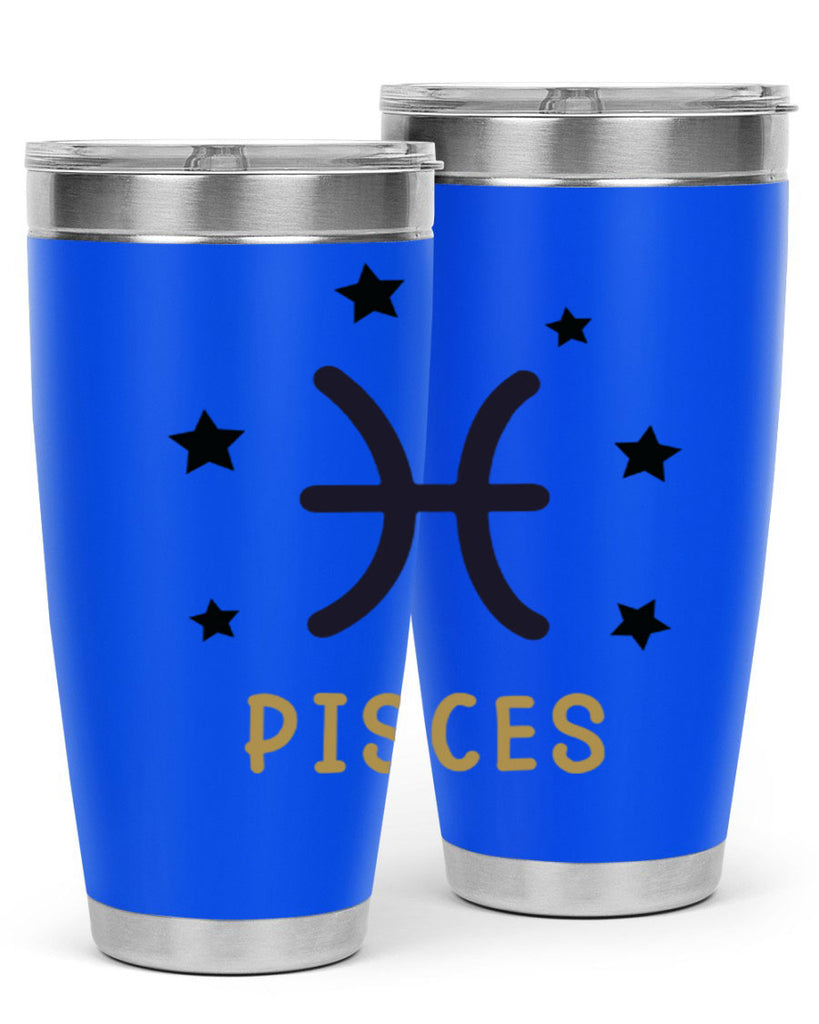 pisces 355#- zodiac- Tumbler