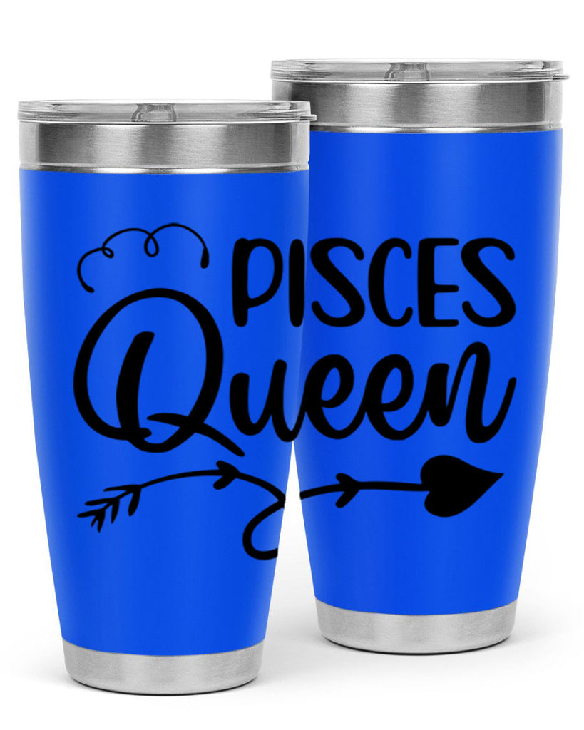 pisces queen 379#- zodiac- Tumbler