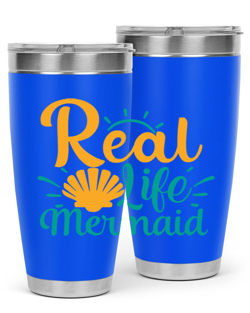real life mermaid Style 79#- summer- Tumbler