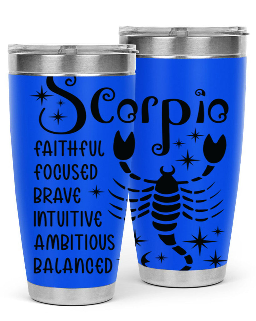 scorpio 431#- zodiac- Tumbler