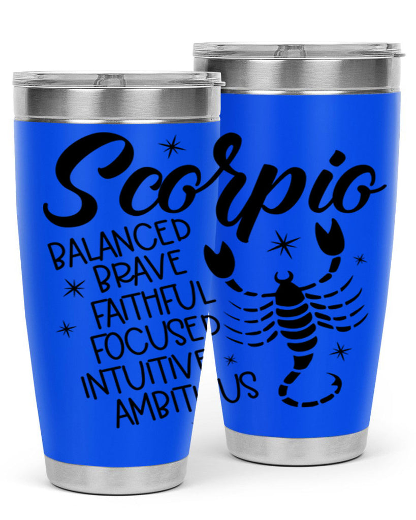 scorpio 436#- zodiac- Tumbler
