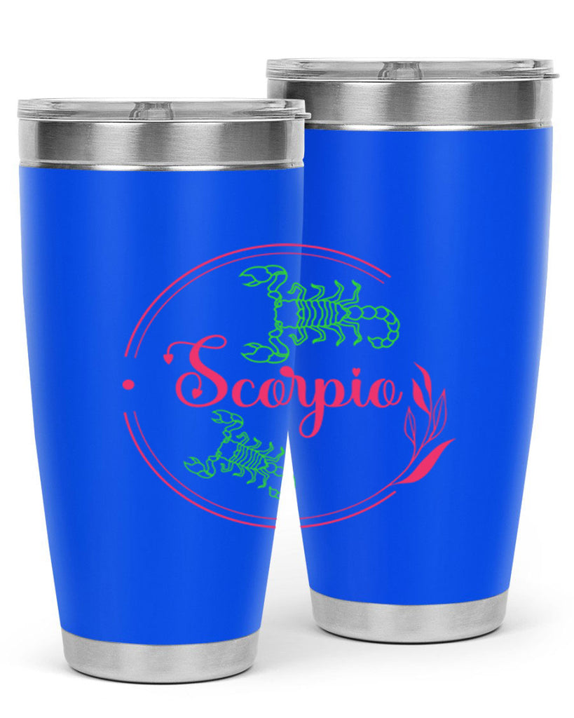 scorpio 437#- zodiac- Tumbler