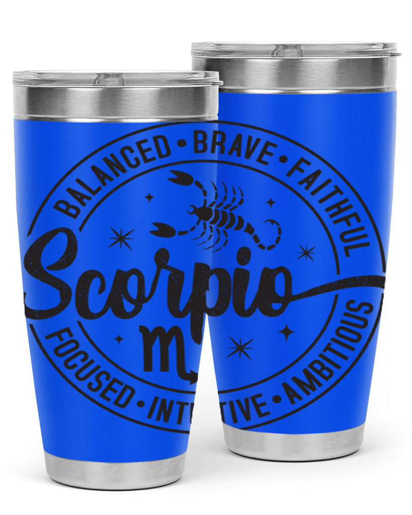 scorpio 438#- zodiac- Tumbler