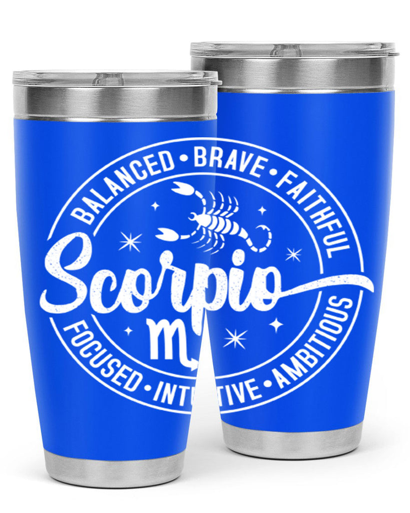 scorpio 439#- zodiac- Tumbler